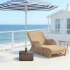 3-in-1 Fillable Patio Umbrella Base with Planter & Table – 175lb Weighted Stand