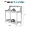 HDPE Outdoor Garden Potting Bench with Storage – All-Weather Potting Table