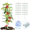 1.64FT x 4FT White U-Shaped Garden Trellis – Climbing Plant Support for Flowers, Vegetables, Balcony & Garden