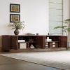 70 Inch Modern TV Stand for TVs Up to 80 Inches – Media Console with Storage