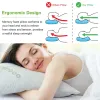 King Size Shredded Memory Foam Pillow with Bamboo Cover – Adjustable Support for Side, Back & Stomach Sleepers