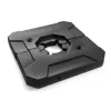 2-Piece Fillable Cantilever Umbrella Base – Heavy Duty 274lb Weighted HDPE Stand