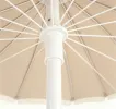 7FT Boho Patio Umbrella with Fringe Tassels – Adjustable Tilt Outdoor Sun Canopy, Portable 2-Section Metal Beach Umbrella