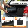 Portable Charcoal Grill Outdoor Stove – Tabletop BBQ Grill with Dual-Side Carbon Burners for Camping & Backyard Parties, Black