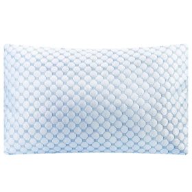 Bed Pillows Cooling Memory Foam Pillow Ventilated With Cooling Gel Infused Memory Foam Heat Reducing Cooling Fiber Breathable Machine Washable