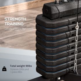 Home Gym Station Multifunction Fitness Workout Bench
