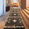 Southwest Native American Area Rug – Thick, Soft, Durable & Easy to Maintenance Tribal Design Boho Rug– Ideal for Bedroom