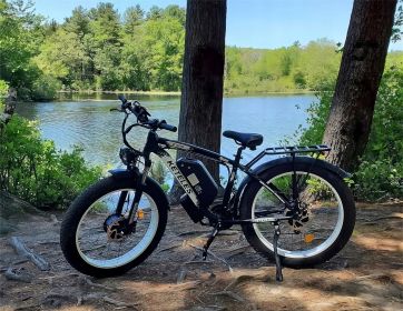 Electric Bike KETELES 48V 23AH Dual Motor 1000W*2 26"*4.0 MTB