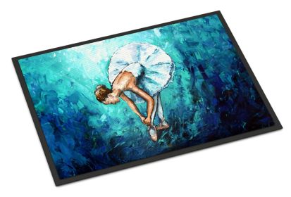 NEW Early Practice Ballet Doormat Front Door Mat Indoor Outdoor Rugs for Entryway, Non Slip Washable Low Pile, 18H X 27W
