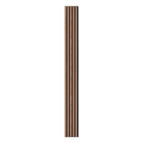 Wood Slat Acoustic Panels, 7.9 x 94.5 inch, MDF Accent Wooden Wall Panels for Modern Interior Wall