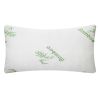 2Pcs Or 1Pcs Bamboo Memory Foam Pillow Hypoallergenic Bed Pillow For Head Neck Rest Sleeping Shredded Pillow Washable Cover Queen Size Pillow