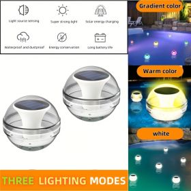 Swimming Pool Lights Solar Floating Light with Multi-Color LED 2