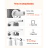Automatic Curtain Opener, 2 Pack, APP and Remote Control, Hub Included, Electric Smart Curtain Opener Compatible with Alexa and Google Home