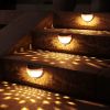 2pcs 6 LEDs Solar Light Courtyard Decoration Outdoor Lighting