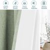 Sage Green Solid Grommet 100% Blackout Curtains, 42" x 84", 2 Panels