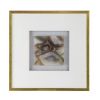 23.6x23.6" Remi Agate Shadow Box Wall Art