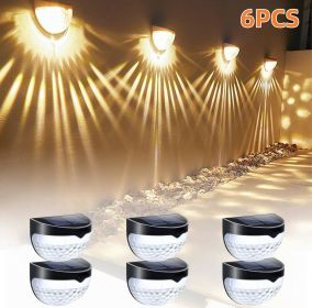 12/6 Solar fence lights, solar platform lights