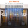 60" Commercial Indoor Air Curtain Super Power 2 Speeds 2100CFM, Wall Mounted Air Curtains for Doors, Indoor Over Door Fan with Heavy Duty Limit Switch