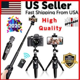 Selfie Stick Tripod 40  Bluetooth Remote Portable For IPhone And Android Phones (Option: Black)