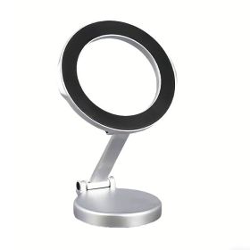 Mobile Phone Holder, Adjustable Magnetic Car Phone Holders (Option: Silver)